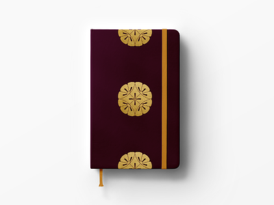 Hana Hishi Notebook Mockup art book concept design drawing ecommerce illustrator minimal notebook pattern product simple