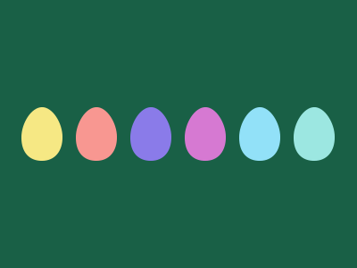 16 Easter Egg Icons