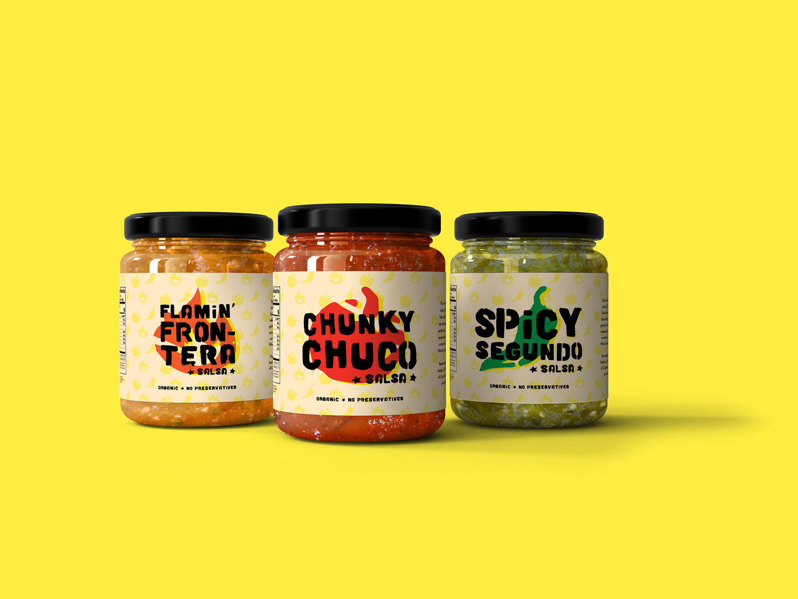 La 16 Salsa Package Design by Briana Guerrero on Dribbble