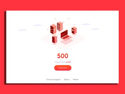 500 Internal Server Error Page UI 500 500 error graphic design interaction internel server error layout trending ui uiux user experience user interface ux web ui