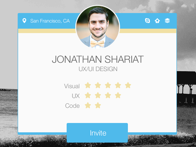 Welcome Card
