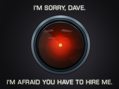 HAL 9000 @X2 [PSD] 2001: a space odyssey 9000 design free freebie hal photoshop psd typography vector visual