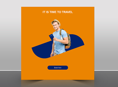 Travel Social Post Design photoshop