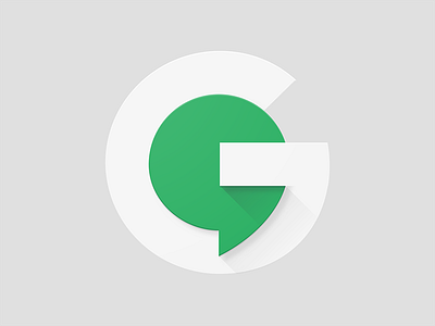Overlapping Hangouts Icon concepts google hangouts iconography material design overlapped icons overlapping overlapping iconography practice product icons