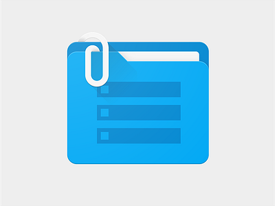 Explorer - Product Icon android design file manager icon iconography material design overlapping iconography overlapping icons