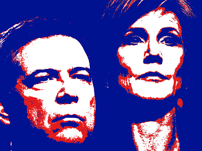 Resist blue comey poster protest red resist yates