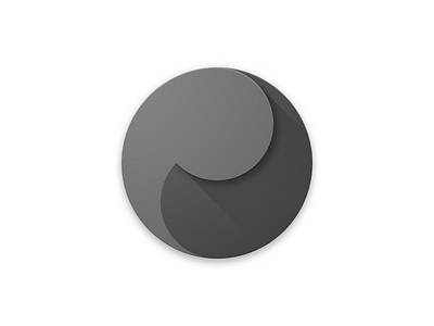 revolving circles android design android icon app icon concept dark icon material design