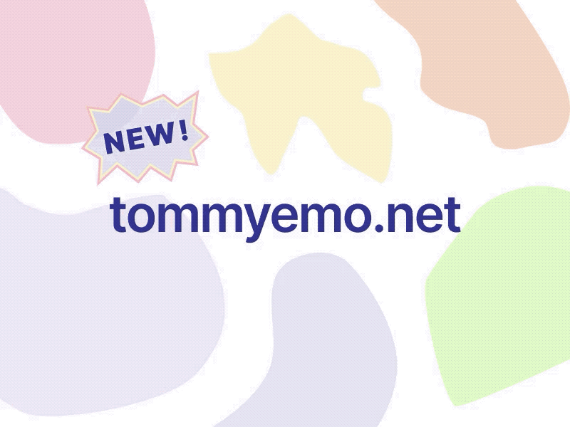 NEW! tommyemo.net 🎉