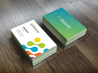 iRazoo business card concept business card concept mockup