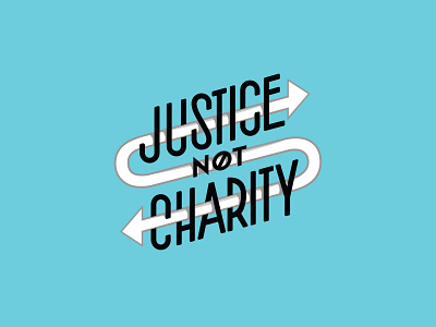 Justice NOT Charity activism design diversity equity illustration inclusion lettering lettering artist minimal sticker design vector women in illustration