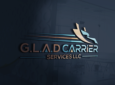 G.L.A.D Carrier. trucking Company!! Logistics 3d animation branding graphic design logo motion graphics