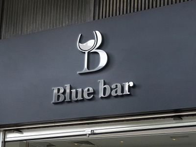 Blue Bar logo bar logo brand branding branding concept branding design business logo company logo design creative logo flat logo logo creation logo maker logo mark logotype logotypes minimalist logo resturant logo simple logo design web logo