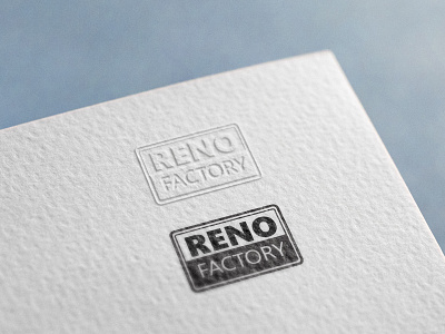 RENO FACTORY brand design brand identity branding branding concept branding design business logo company logo company logo design creative logo flat logo logo creation logo design logo maker logo mark logotype minimalist logo professional logo simple logo design web logo website logo