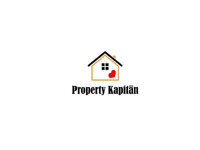 Property Kapitan branding branding concept business logo creative logo design logo logo maker logo mark logotype real estate logo realestate logo