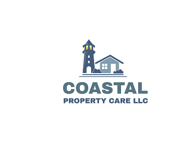 Coastal Property Care LLC branding branding concept business logo creative logo design logo logo maker logo mark logotype property logo real estate logo realestate logo