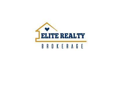 ELITE REALTY brokerage branding branding concept business logo creative logo design logo logo maker logo mark logotype real estate logo