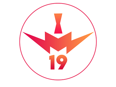 I M 19 Logo animation design illustration logo vector