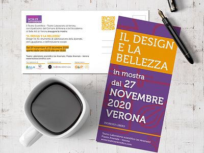 Il Design e la Bellezza brand identity branding event flayer graphic design
