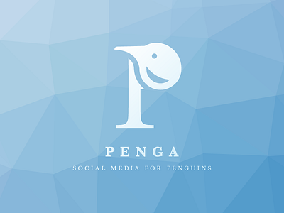 Penga Logo identity logo logomark logotype penguins