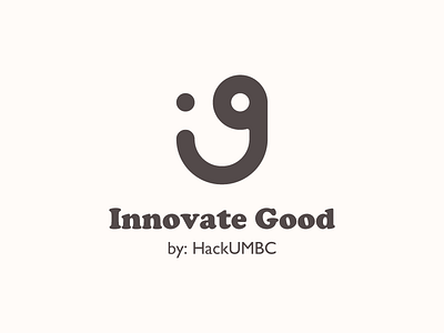 Innovate Good by HackUMBC - logo exploration