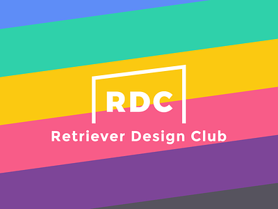 Retriever Design Club - Brand and Logo branding colors design club logo student organizations