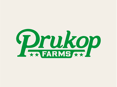 Prukop Farms branding design farm illustration king logo merch shirt summer texas vector watermelon