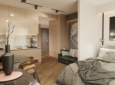 Gudauri resort apartment bedroom design design hotel house maya render room