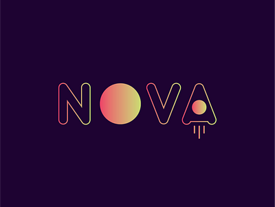 Nova Aerodinamics brand design brand identity flat hand drawn handlettering illustration logo minimal typography