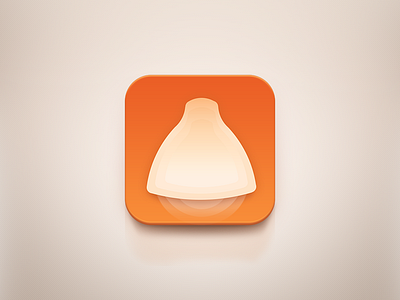 The lamp icon，app