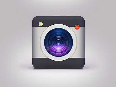 Camera app camera，leica icon