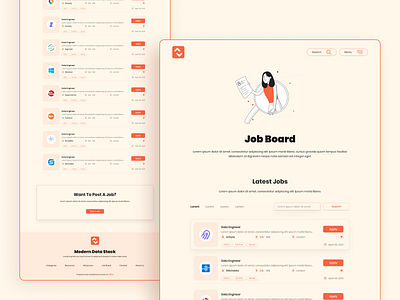 Modern Data Stack - Job Board Page