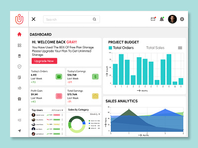 Analytics UI analytics branding chart dailyui design monitor ui uiux webdesign