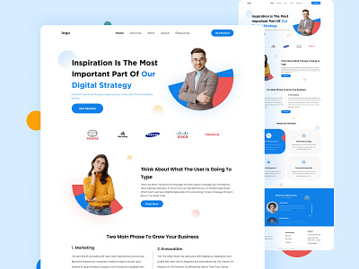 Digital agency web ui