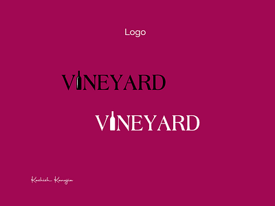 vineyard logo app branding design graphic design icon logo logodesign typography ui ux vector
