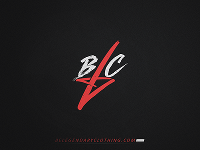 Be Legendary Clothing | BLC b be legendary blc branding c clothing l logo mark type