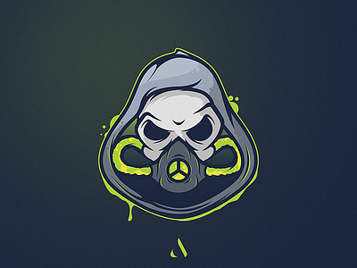 Gas mask Mascot