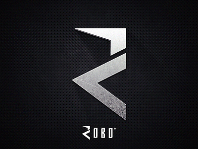 Robo tv 2018 Twitch Branding branding emblem epic logo metal r twitch type