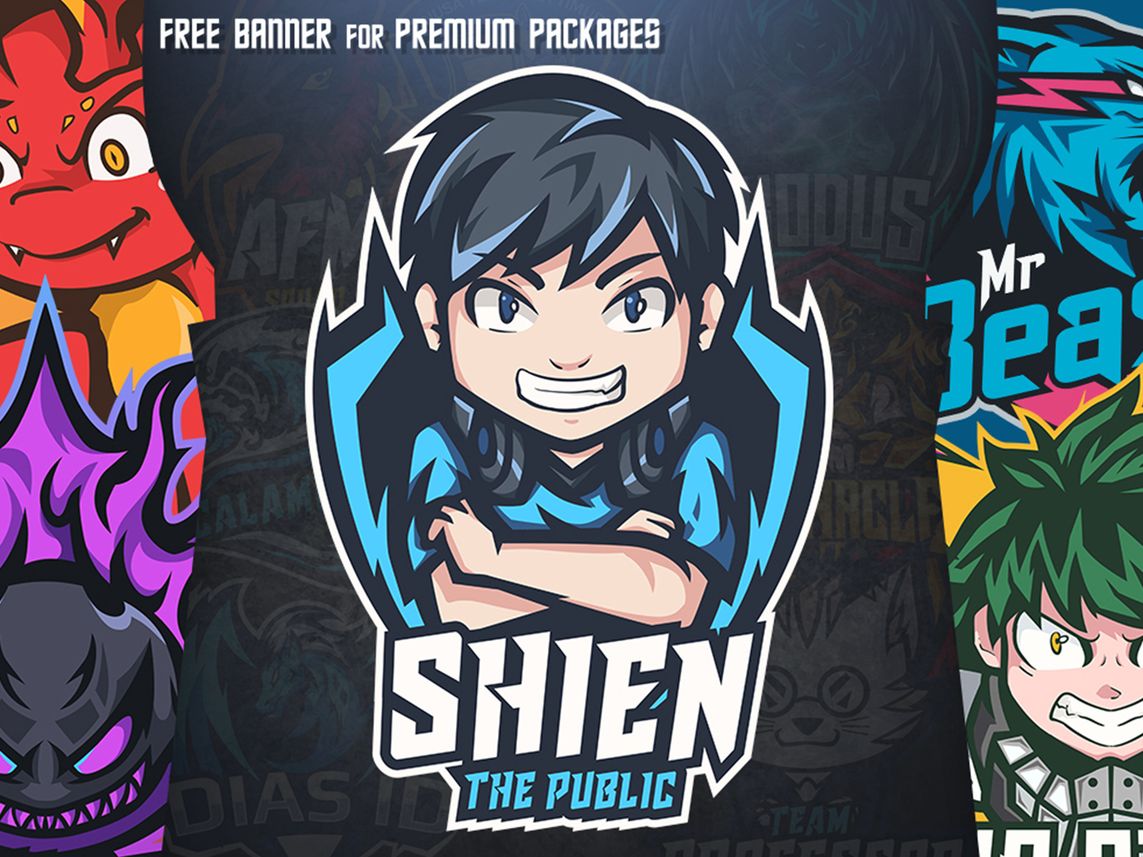 Twitch Streamer Logos