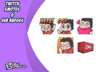 chibi gamers twitch emotes and sub badges