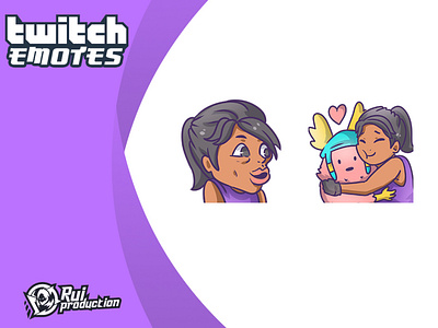 cute chibi twitch emotes