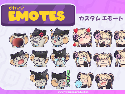 cute furry rat emotes for twitch and discord angry emotes burp emotes chibi emotes cry emotes cute emotes discord emotes emote emotes emotes twitch fiverr furry emotes illustration kawaii emotes rat emotes ruiprouction streamer twitch twitch emotes twitch.tv
