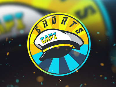 logo gaming, esport logo, mascot logo, Shotrs capi logo