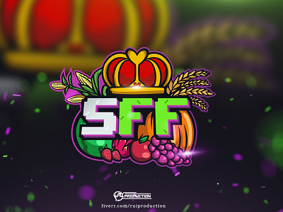 logo gaming, esport logo, mascot logo, SFF logo