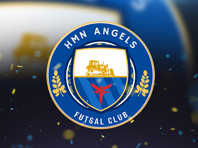 logo HMN Angels futsal club futsal futsallogo futsalteam logogaming