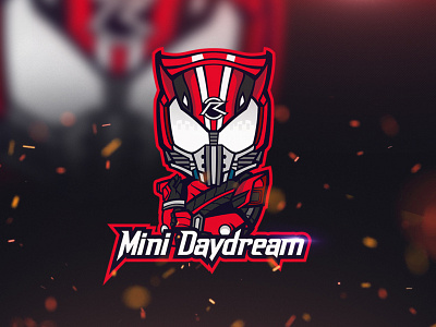 Logo Gaming, Esport Logo, Mascot Logo Mini Daydream design illustration logo logodesign streamer twitch twitch logo twitch.tv ui youtube logo