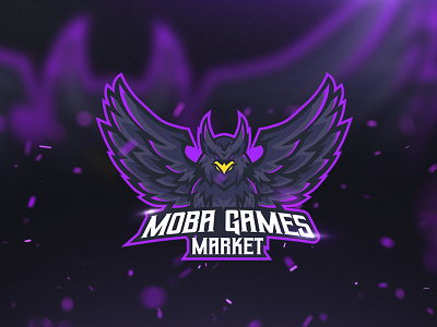 Logo Gaming, Esport Logo, Mascot Logo Moba games Market