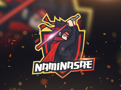 Logo Gaming, Esport Logo, Mascot Logo Naminasae chibii mascot design logo logodesign streamer twitch twitch logo twitch.tv youtube logo