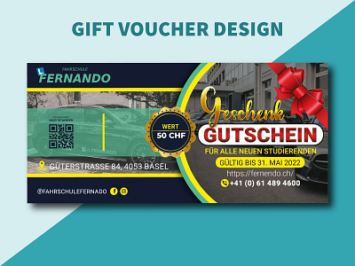 Gift Voucher Design