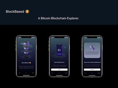 BlockBased (BTC Blockchain Explorer App) Part 1 - Onboarding