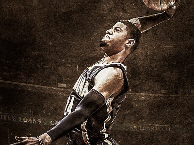 Paul George | Play the Game indiana pacers nba paul george play the game poster spdz texture